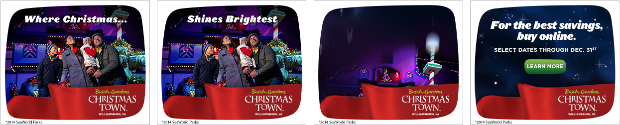 Christmas Town Banners
